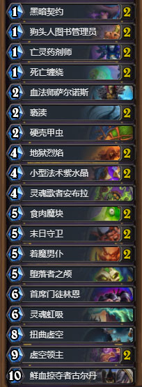 炉石传说狗头人版本狗哥恶魔术卡组深度解析与OTK林恩术攻略