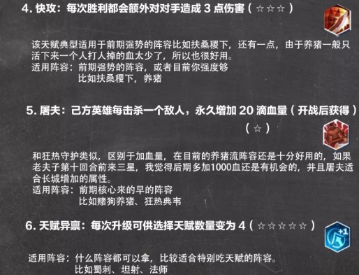 王者模拟战D级天赋怎么配阵容