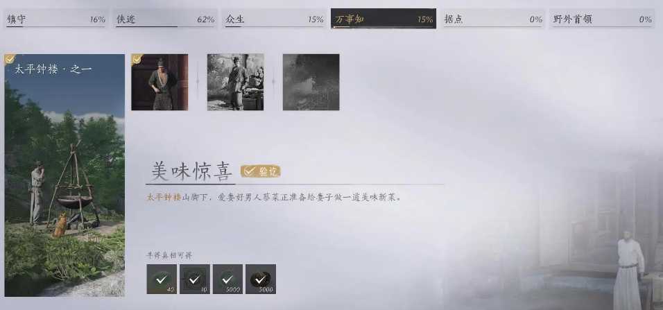 燕云十六声武林录探索美味惊喜任务流程全解析