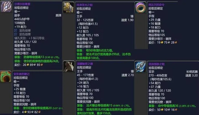 TBC法师必拿的声望装备全攻略