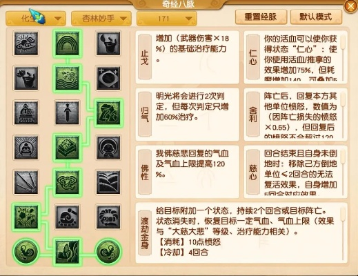 化生寺加点全攻略,技能分配与实战解析