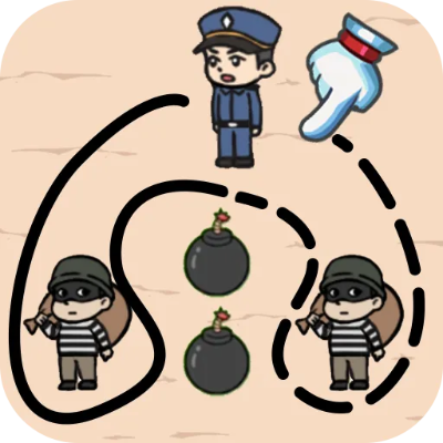 如何在抓住小偷烧脑游戏中快速通关？