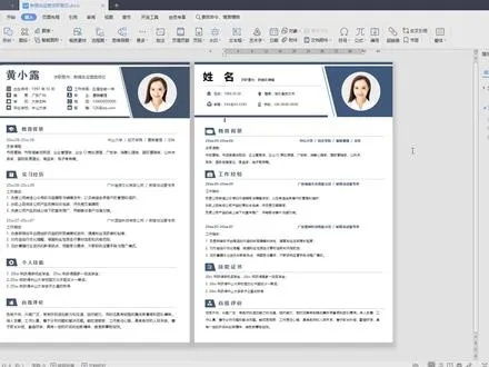 WPS怎么做简历才能让HR眼前一亮？