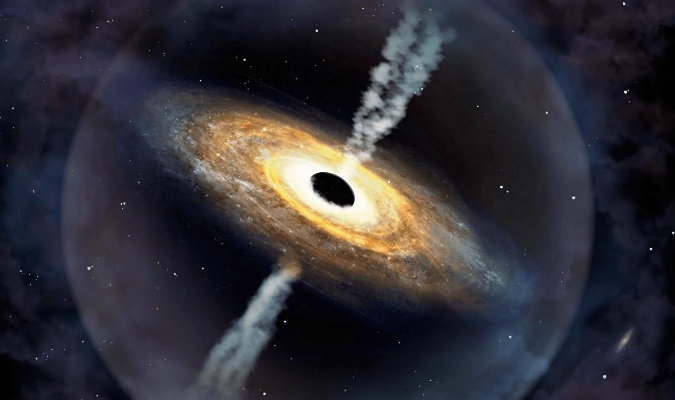 黑洞吞噬的物质去哪了_揭秘宇宙终极回收站